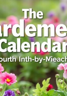 El Calendario del Jardinero: Tareas Mes a Mes para un Jardín Saludable Todo el Año