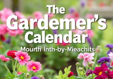 El Calendario del Jardinero: Tareas Mes a Mes para un Jardín Saludable Todo el Año