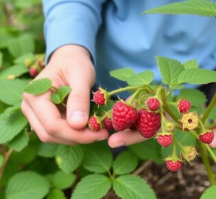 Секреты успешного ухода за малиной: от щедрого сбора до вкусных угощений