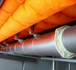 Огнезащитные теплоизоляционные материалы для воздуховодов и металлических конструкций: как выбрать и где применять