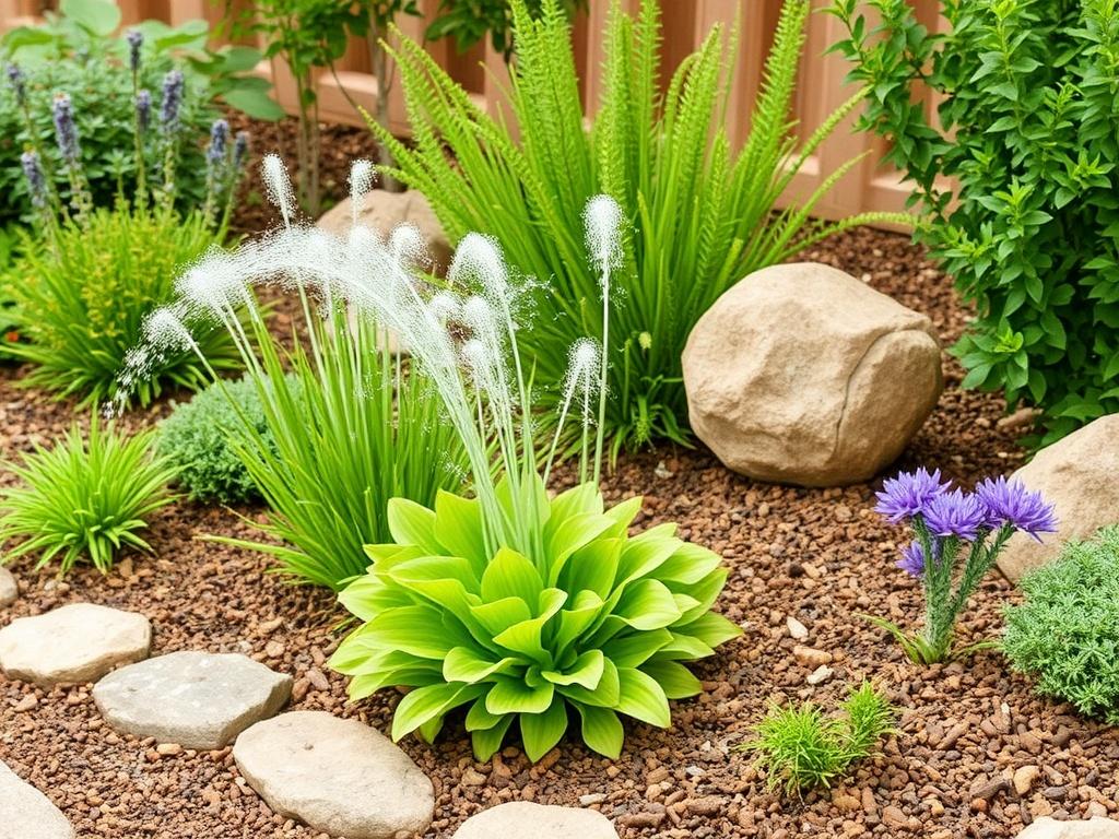    Diseño de un Jardín con Bajo Consumo de Agua (Xerojardinería). Sistemas de riego eficientes: riego por goteo y recolección de agua