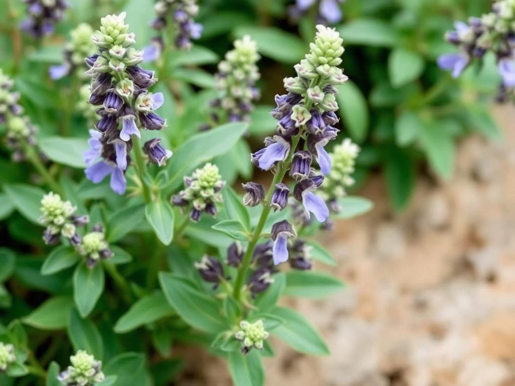     10 Plantas Aromáticas Fáciles de Cultivar en Casa. 8. Salvia (Salvia officinalis)