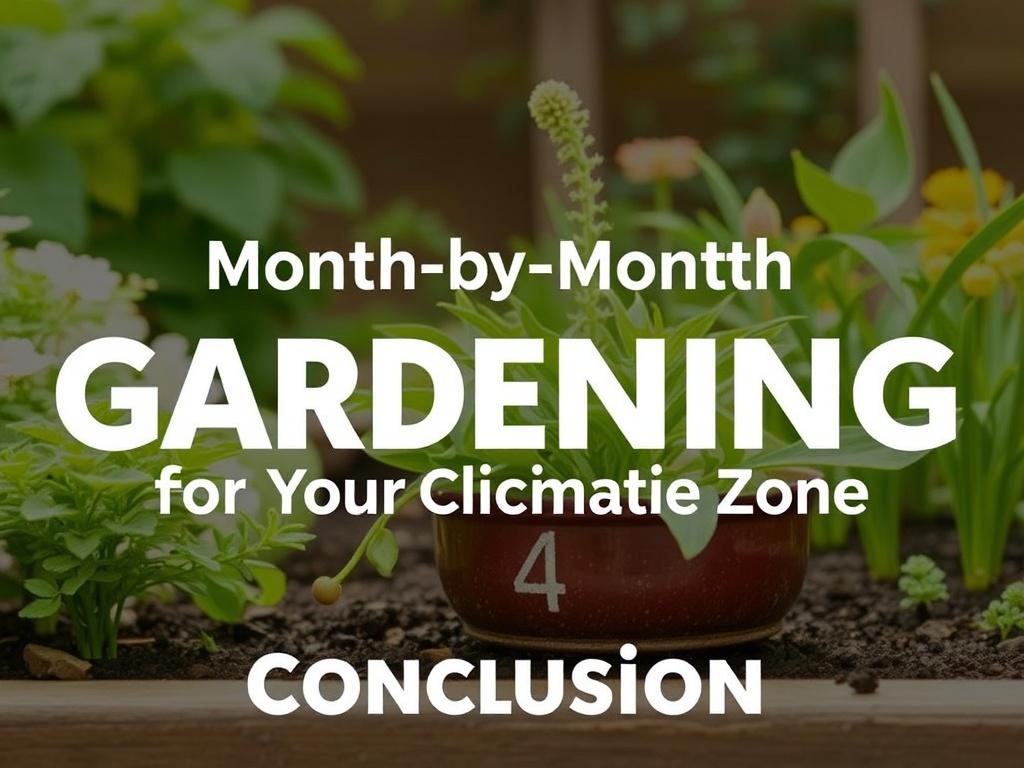     A Month-by-Month Gardening Checklist for Your Climate Zone. Conclusión