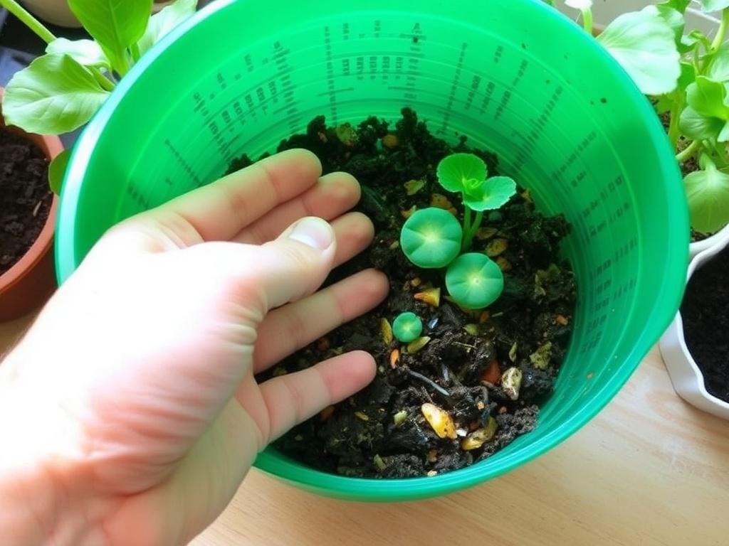     Comment faire son propre compost en appartement (lombricomposteur) ?. Harvesting castings and using them