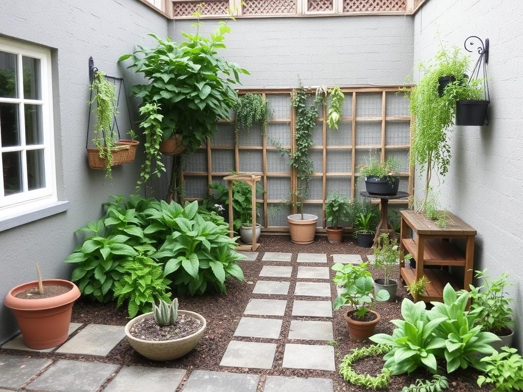     Permakultur: Prinzipien für einen nachhaltigen Garten. Ejemplo práctico: convertir un patio gris en jardín permacultural
