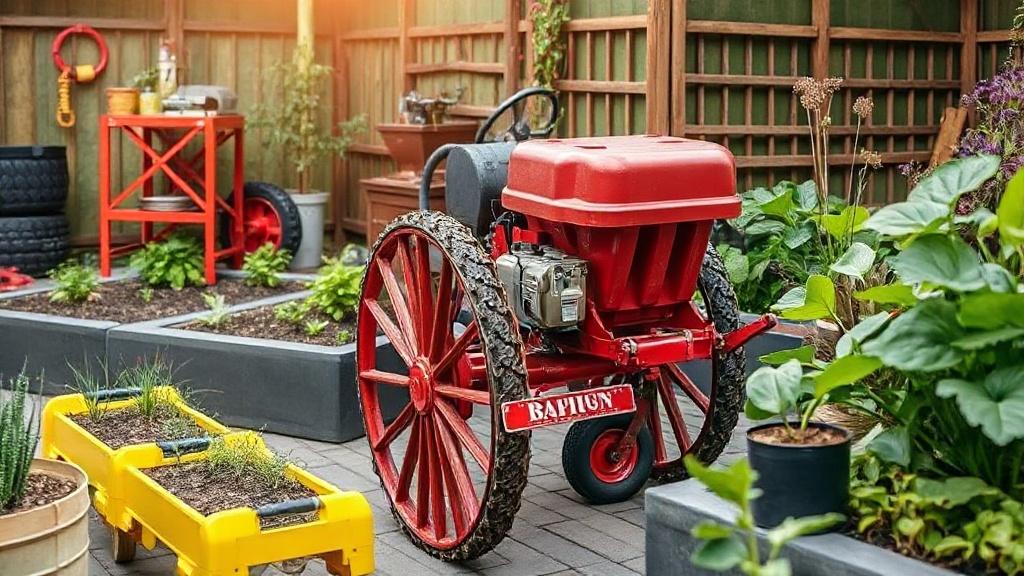 CHAMPION equipment for the garden and the plotphoto